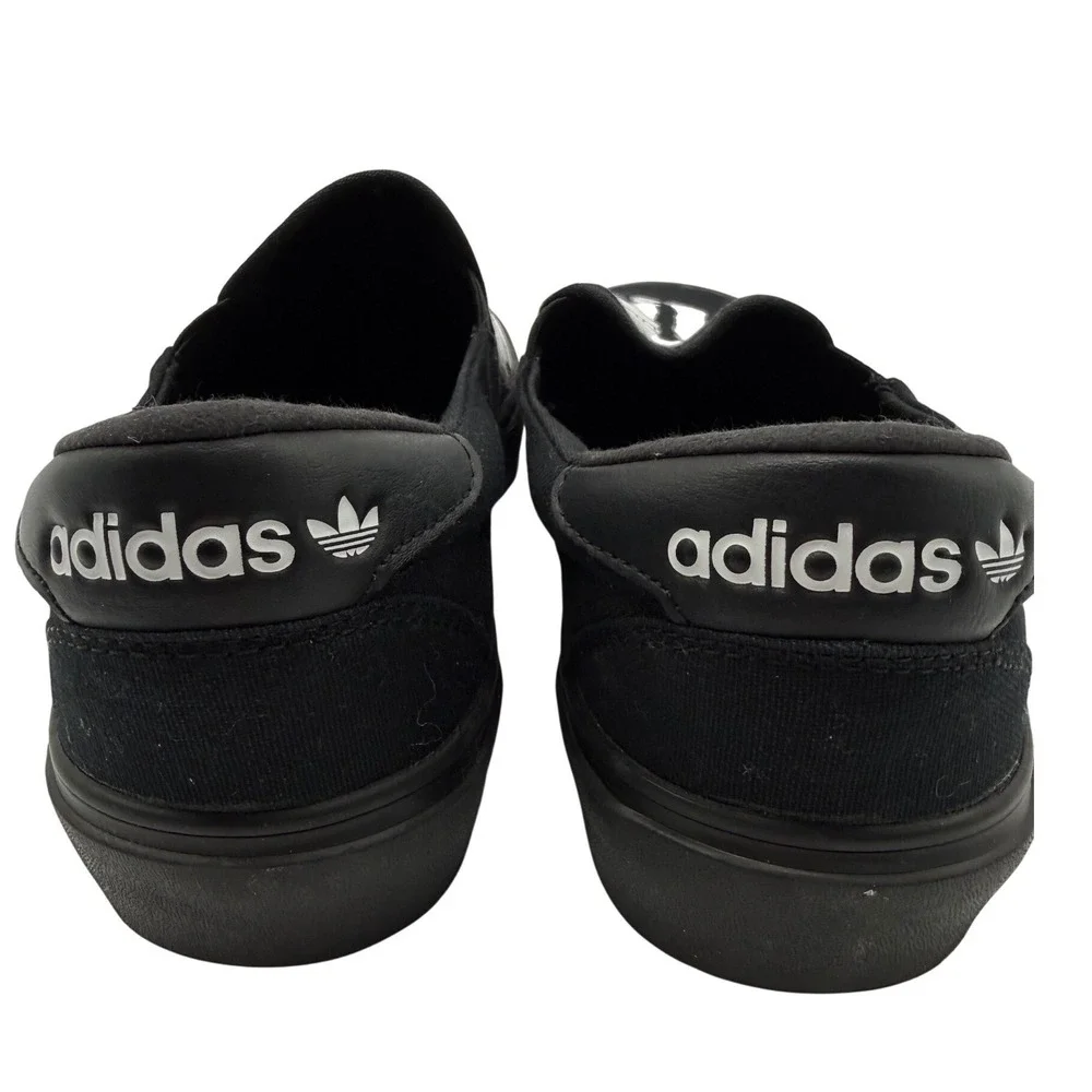 Adidas Star Wars Slip On Black Canvas Sneakers Rebel‎ Empire FY5312 Mens 8